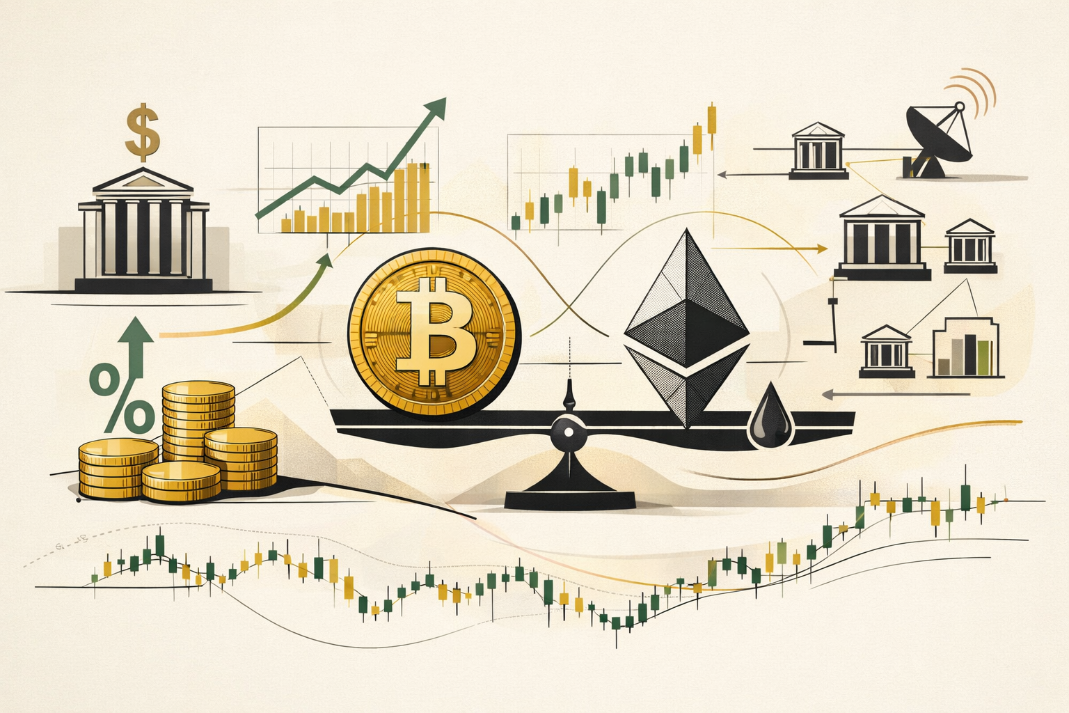 Navigating the Current Crypto Landscape: Factors Impacting Bitcoin and Ethereum