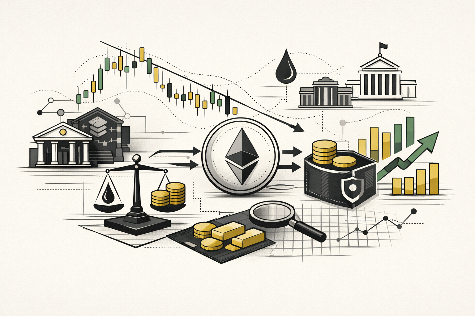 Market Movements and Institutional Behavior: Ethereum Under Pressure