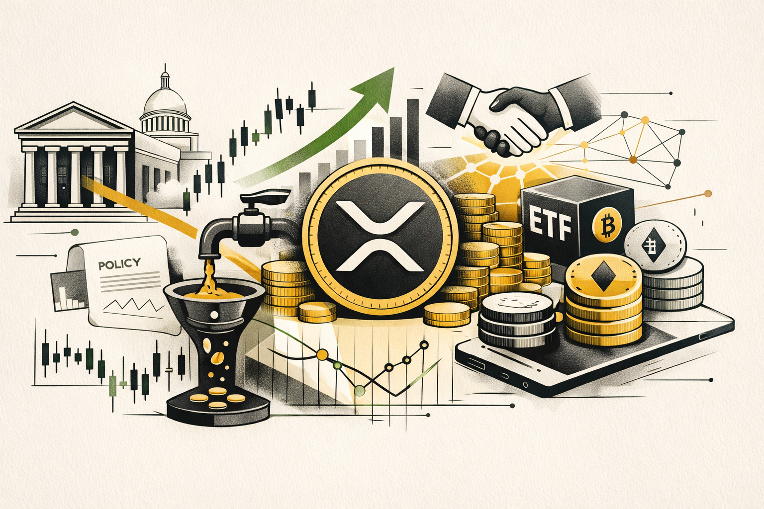 Ripple's Recent Developments: From ETF Misunderstandings to Strategic Partnerships
