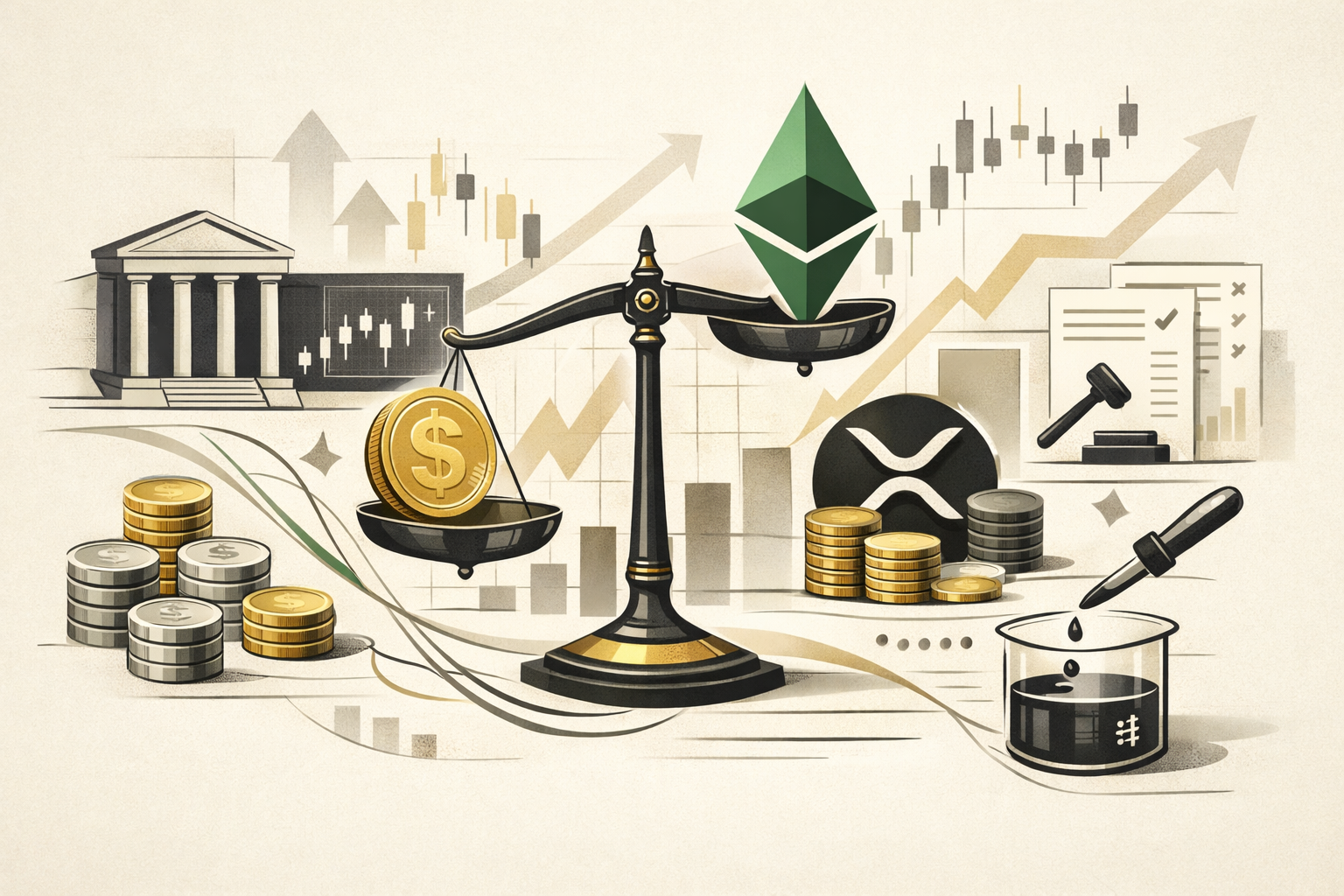 Ethereum Surpasses XRP Ledger in Stablecoin Supply: A Market Shift